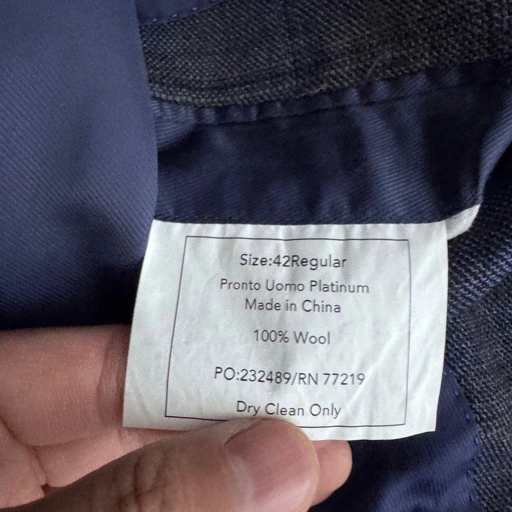 Pronto Uomo Platinum sophisticated blue